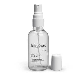 Bottle of Hale Derma Hypochlorous Spray for skin irritation relief